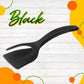 🍳✨ BLITZANGEBOT 55 %! 2-in-1-Küchenzange mit Spatel – Aufsätze aus lebensmittelechtem Silikon, antihaftbeschichtet, hitzebeständig, langer, bequemer Griff ✨