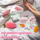 🍓 Erdbeerhäschen verwandelt sich in Häschen 🎀 Fruchtpuppe Plüschtier 🐰