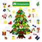 🔔Weihnachtsangebote 50 % Rabatt🔔DIY-Filz-Weihnachtsbaum-Set🎄