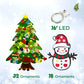 🔔Weihnachtsangebote 50 % Rabatt🔔DIY-Filz-Weihnachtsbaum-Set🎄
