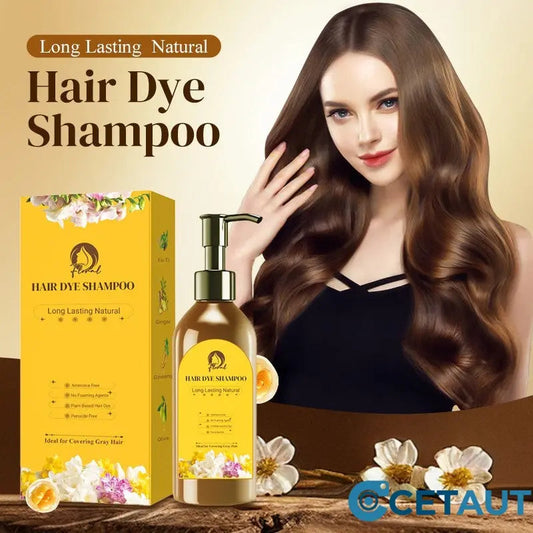 ❤️ Lang anhaltende natürliche Haarfarbe Shampoo