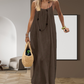 🏖️Last Day Sale 50 % RABATT💕20.000+ VERKAUFT! ⚡Damen-Casual Rückenloses Spaghetti-Träger-Maxi-Kleid