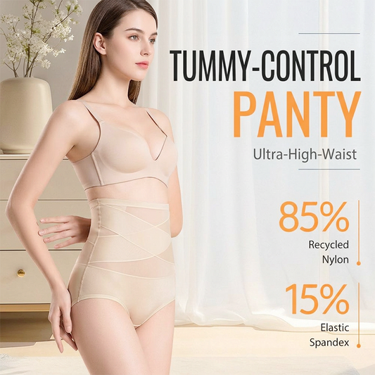 🌞Frühlingserwachen: 50% Rabatt!💎Unsichtbarer Bauch-Weg-Zauber: Nahtlose Ice-Silk Shaping-Hose mit Kreuz-Kompression
