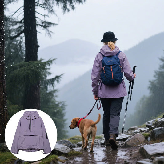 💜 3-in-1 Wasserdichte Damenjacke – Regen, Wind & Kälte, alles abgedeckt—— 49% reduziert! Nur solange der Vorrat reicht!⏳