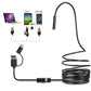 ⏳Zeitlich begrenztes Sonderangebot⏰3-IN-1 ENDOSCOPE - 2.0MP HD with 6 LED Lights, IP67 Waterproof, Compatible with Smartphones for Home Inspection and DIY Projects 📱🛠️