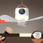 ⏰ Zeitlich begrenztes Angebot: 58% RABATT auf wiederaufladbaren Deckenventilator mit LED! 🌬️✨