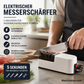 🔪⚙️ Professioneller elektrischer Messerschärfer – Schnelles und präzises Schärfen, Mehrwinkel für Küchen- und Outdoormesser ✨📦