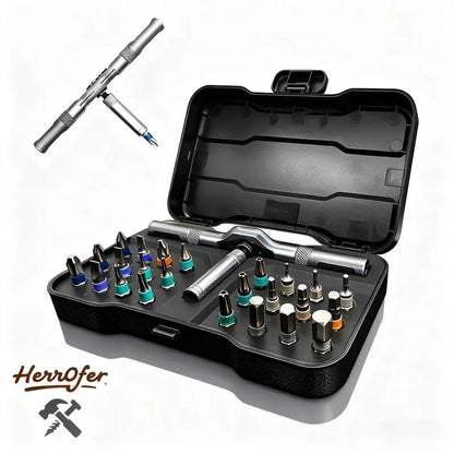 🔥⏰ NUR JETZT: 50% RABATT! 24-in-1 Magnetischer Ratsche-Schraubendreher-Set – kompakt & leicht. Egal ob Zuhause oder unterwegs – du bist bereit für jede Reparatur🛠️