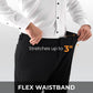 Klassische Hose für Männer mit hohem Stretch-Anteil