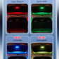 🔆 Solar-LED-Kofferraumleuchte – Automatischer Sensor, kabellos, 6 Farben, für SUVs und Autos