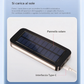 🔆 Solar-LED-Kofferraumleuchte – Automatischer Sensor, kabellos, 6 Farben, für SUVs und Autos