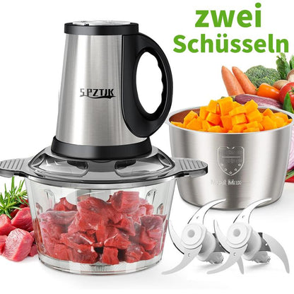 ✨HEISSER VERKAUF 50 % RABATT ✨Elektrischer Fleischwolf mit großem Fassungsvermögen