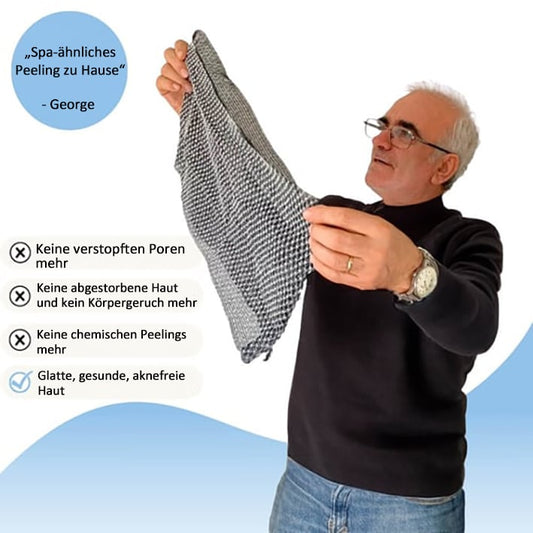 🌸1 KAUFEN UND 2 GRATIS ERHALTEN🧼Peeling-Duschtuch mit antibakterieller Wirkung🚿