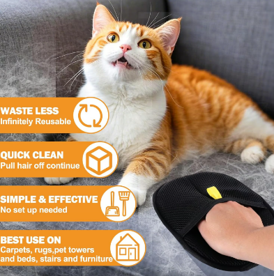 🔥Mehr Kaufen Mehr Sparen🐶🐱Tierhaarentferne Elektrostatikhandschuhe