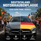 🏁🚗🇩🇪Patriotische Motorhaubenflaggenabdeckung -  Schnelle Befestigung ohne Werkzeug⚽🏆