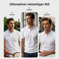 🔥 Nur in begrenzter Stückzahl, zeitlich begrenzt: 59 % Rabatt! 🎉 Schnell trocknendes Kurzarm-T-Shirt mit Reverskragen für Herren 💫