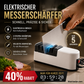 🔪⚙️ Professioneller elektrischer Messerschärfer – Schnelles und präzises Schärfen, Mehrwinkel für Küchen- und Outdoormesser ✨📦