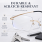 👓 Anti-Blaulicht-Brille randlos – Schutz & Stil! HD-Gläser, Leicht & Bequem den ganzen Tag! ✨