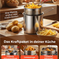 🥳HEISSER SALE 2026🥳💞50.000+ VERKAUFT!👵❤️ Multifunktionale Fritteuse aus Edelstahl 304