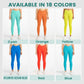 V-Line Leichte, dehnbare Crossover-Leggings