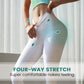 V-Line Leichte, dehnbare Crossover-Leggings