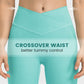V-Line Leichte, dehnbare Crossover-Leggings