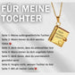 💗 Mein kleiner Sternenbuch-Anhänger für die Liebsten | Zeitloses Geschenk der Liebe an die Familie