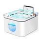 Automatischer Katzenbrunnen 2,2 l batteriebetriebener Trinkbrunnen für Haustiere mit Bewegungssensor, kabelloses, geräuschloses Design für Hunde und Katzen #TOP-AUSWAHL
