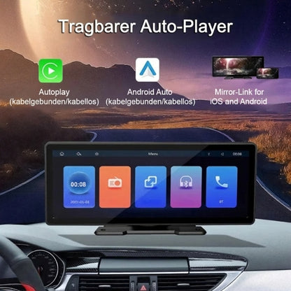 10,26-Zoll Carplay Bildschirm für Auto mit Rückfahrkamera