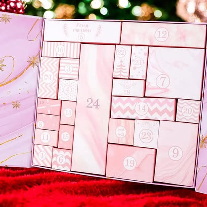 🎁 24 Tage voller Überraschungen – Adventskalender aus rosa Marmor 2025