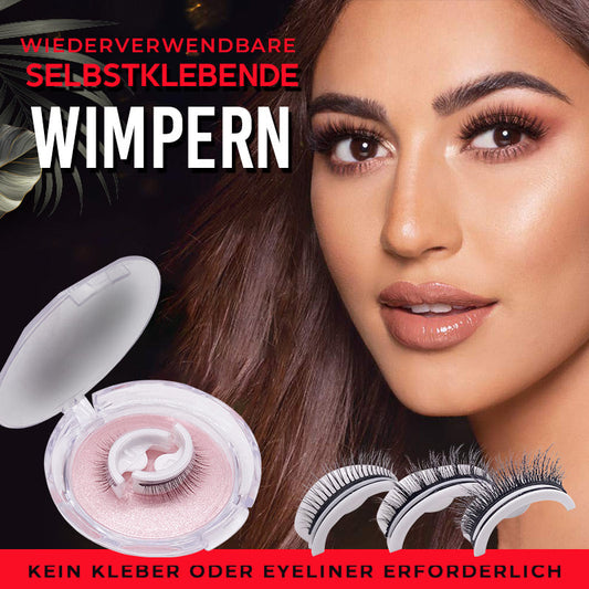 🌟kaufen Sie 1 und erhalten Sie 1 kostenlos🤩Wiederverwendbare selbsthaftende Wimpern