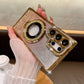 Dazzling Folding Bracket That Sparkles Case Cover für Samsung S-Serie