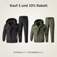 🔥Kostenloser Versand-Gefüttertes winddichtes Herren-Set: Jacke und Hose