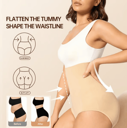🔥Kaufen Sie 1 und erhalten Sie 1 gratis🔥 70% Rabatt👙 Bauchfreie Shapewear-Höschen mit hoher Taille