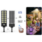 💎 50 % RABATT! 💎 1500-W-LED-Solarbeleuchtungssystem: superhell, kabellos und wetterfest, mit Bewegungssensor + Fernbedienung (IP65) ☀️💡