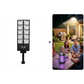 💎 50 % RABATT! 💎 1500-W-LED-Solarbeleuchtungssystem: superhell, kabellos und wetterfest, mit Bewegungssensor + Fernbedienung (IP65) ☀️💡
