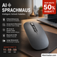 【🔥Niedrigster Preis heute: 50 % Rabatt】Kabellose KI-Sprachmaus