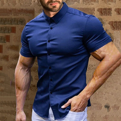 👔 59% RABATT! ✨ Bügelfreie Herrenhemden – Kein Bügeln Nötig, Knitterfrei & Den Ganzen Tag Angenehm Zu Tragen 👕