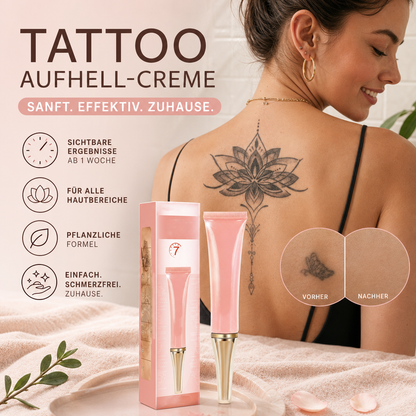 Sanfte, effektive und vielseitig einsetzbare Tattoo-Aufhellungscreme