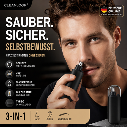 🔥 Heute -54 %! 👃 Elektrischer Nasen- & Ohrhaartrimmer – präzise, wiederaufladbar & kompakt