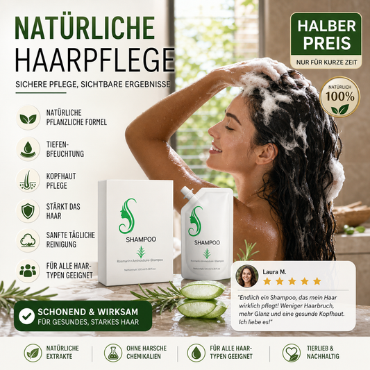 ✨Verabschieden Sie sich von geschädigtem Haar und gereizter Kopfhaut – natürliche Pflegeprodukte zum halben Preis!✨