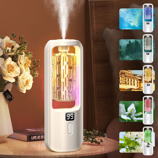 Kreatives Geschenk * Multifunktional drahtlose automatische Aromatherapiemaschine mit digitaler Anzeige
