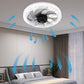 🌞Frühlingserwachen: 50% Rabatt!💡2-in-1 dimmbare Deckenventilatorlampe mit Fernbedienung – Leise, verstellbar und platzsparend