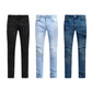 Lässige Stretch-Jeans für Männer mit schmaler Passform