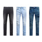 Lässige Stretch-Jeans für Männer mit schmaler Passform