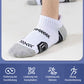 Rutschfeste, atmungsaktive, feuchtigkeitsabsorbierende Baumwoll-Sportsocken für Herren