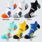 Rutschfeste, atmungsaktive, feuchtigkeitsabsorbierende Baumwoll-Sportsocken für Herren