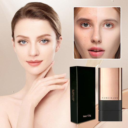 Natural Matte Finish Foundation Stick mit Pinsel