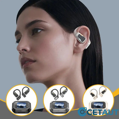 Bluetooth Ohrhörer mit Vollfarb-Touchscreen