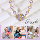 🔥Sonderangebot 50% Rabatt📿✨Elegante Imitationsperlenkette mit funkelnder magnetischer Strasskugel